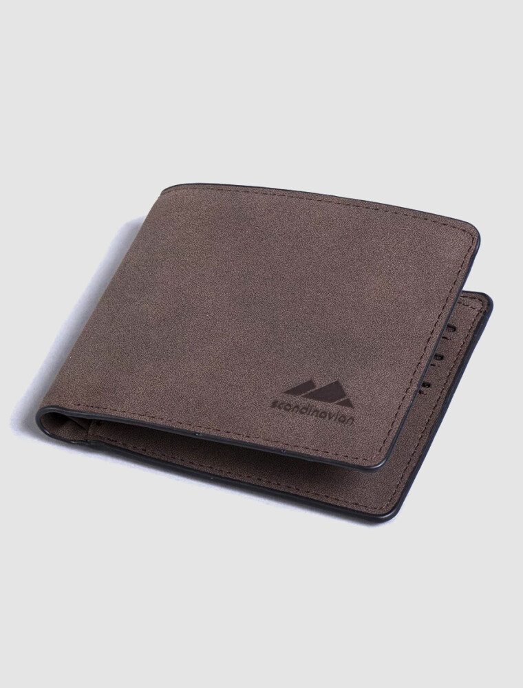 Billetera Nobuk Marron