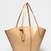 Shopper Neo Craft en cuero charol Camel