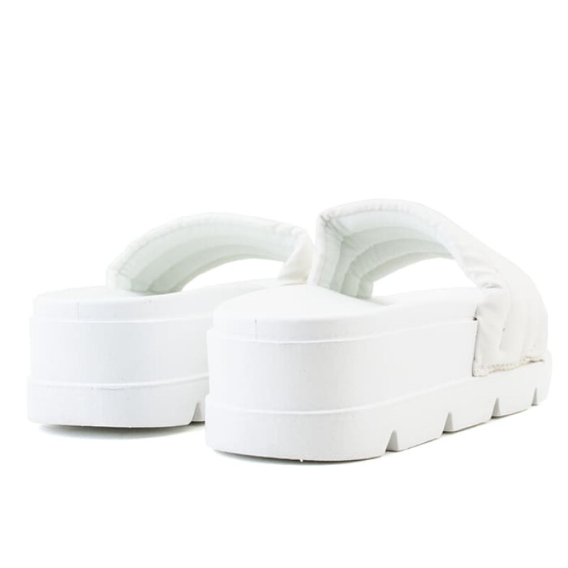 Chinela Chill Sunday de Mujer - T26-21 Blanco