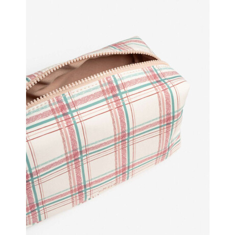 Portacosméticos De Material Reciclado Estampado Geometrico