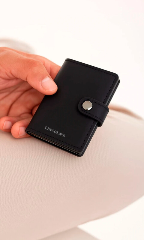 TARJETERO TIZIANO ANTI CLONACION NEGRO