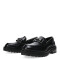 Zapato de Mujer Miss Carol DOULE Mocasin con hebilla Negro
