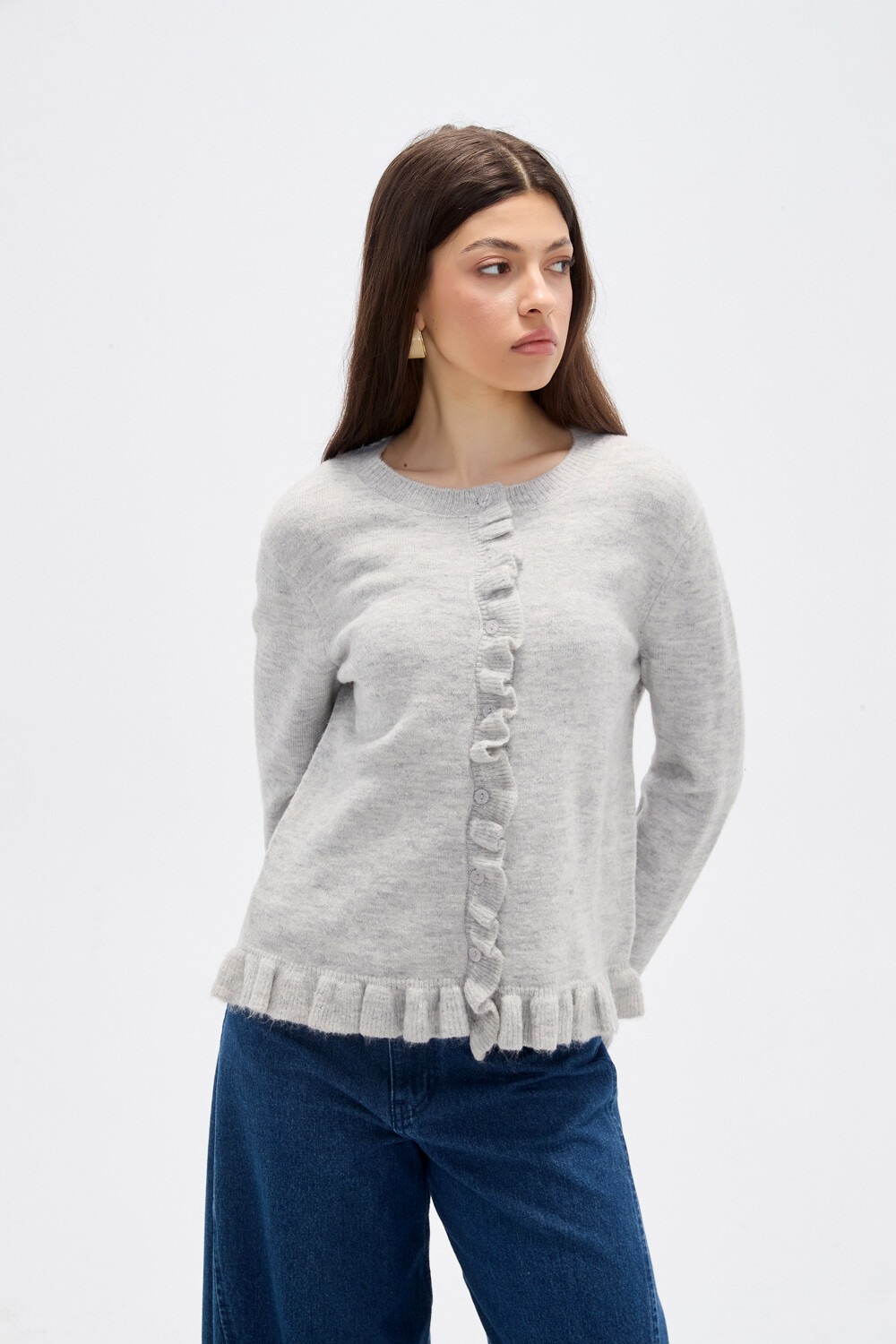Saco Potok Gris Melange