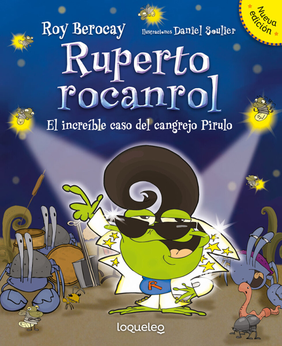 Libro Ruperto Rocanrol Increíble Caso del Cangrejo Pirulo 