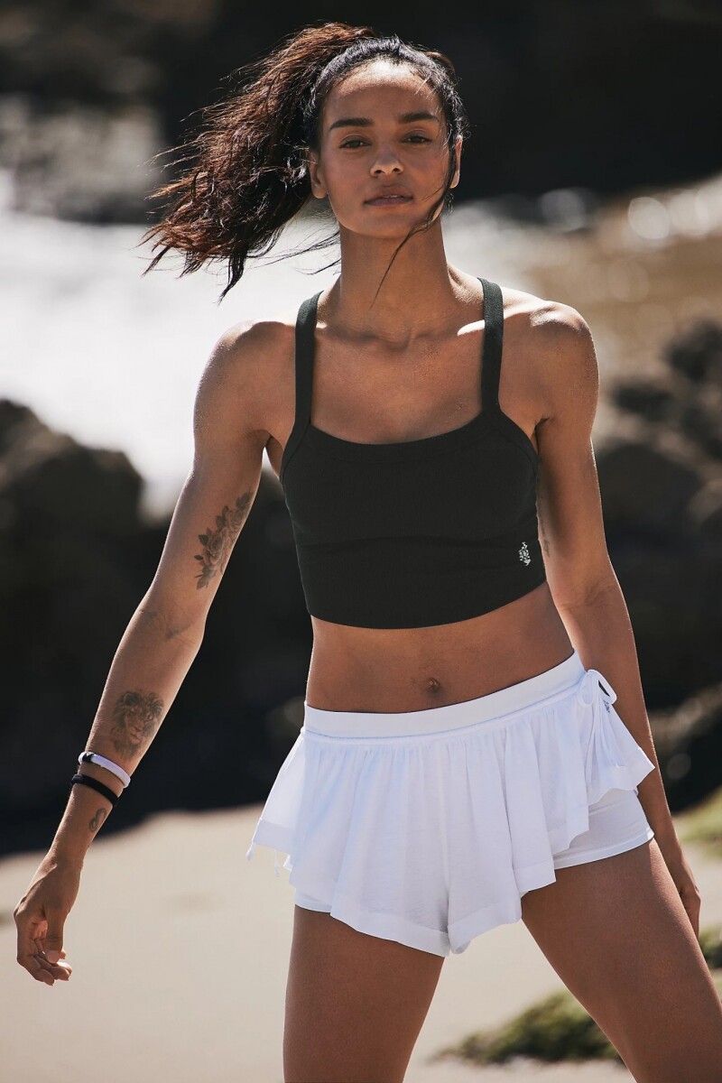 ALL CLEAR CAMI SOLID Negro