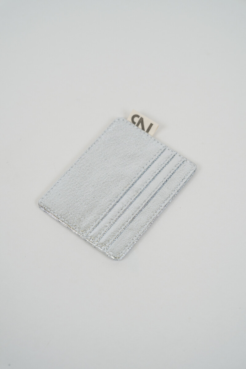 Tarjetero Boris - Plateado 