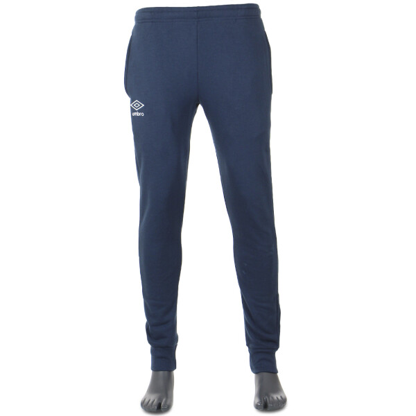 Pantalon Umbro Hombre Felpa c/puño Azul