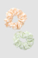 Pack x2 scrunchies flores Variante unica