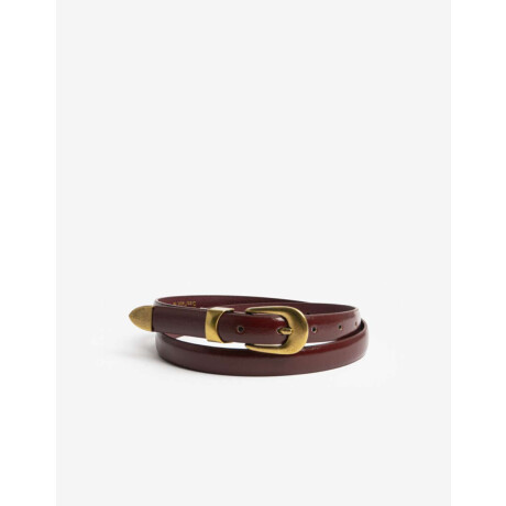 Cinturon Special Price Rojo Burdeaux