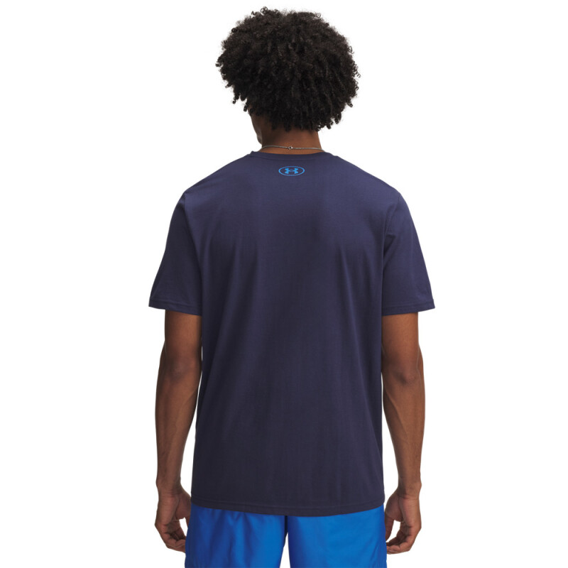 UA CIRCLE LOGO STACK SS-BLU BLU-403