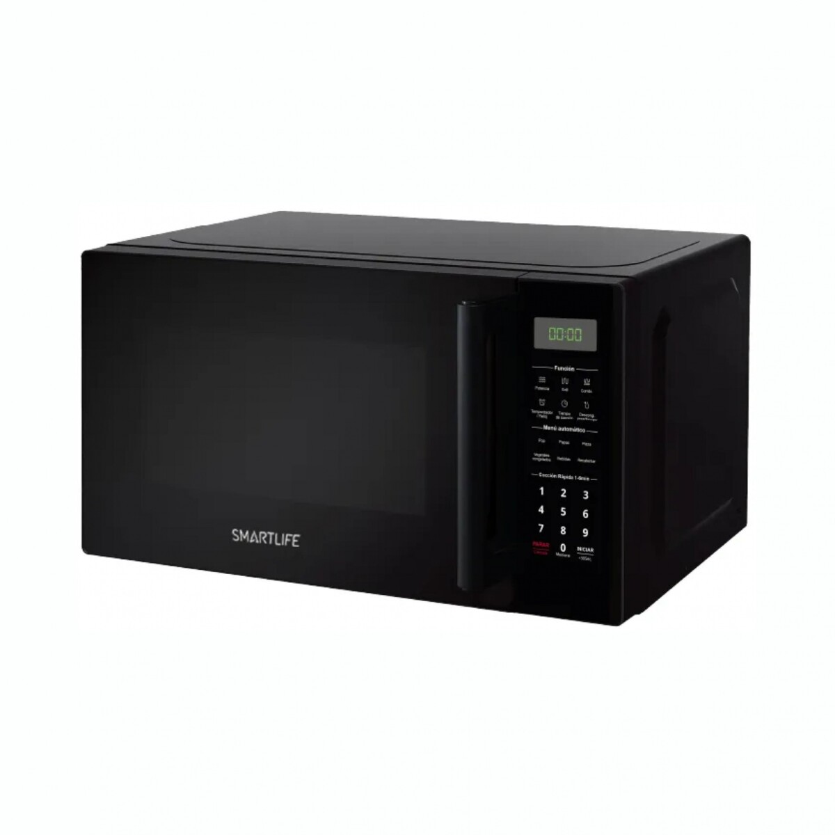 Microondas Manual SMARTLIFE SL-MWO23MDGB 900W Capacidad 23L - Negro 