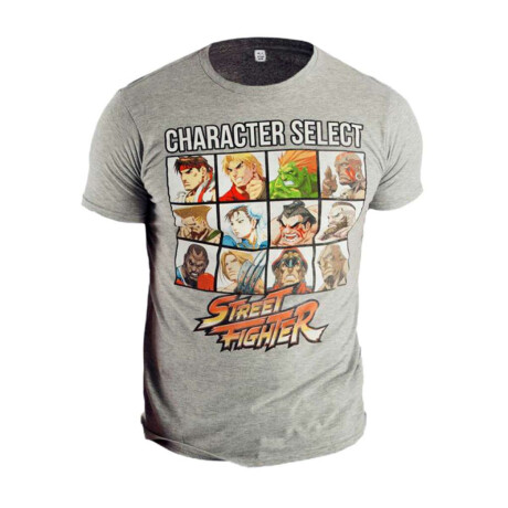 Remera Street Fighter Character Select - Talle S s