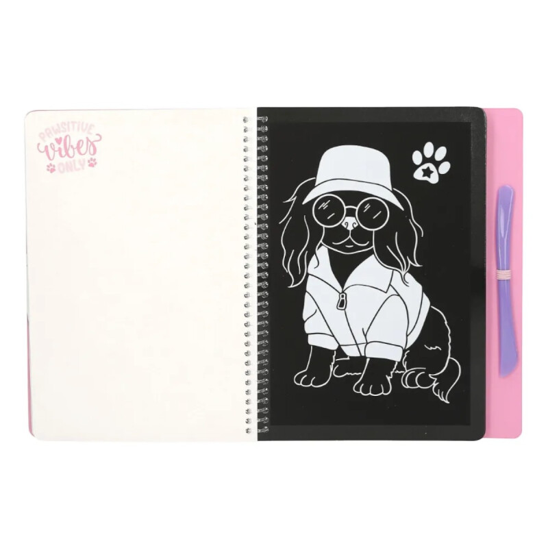 Libro Para Raspar Magic Scratch Top Model Libro Para Raspar Magic Scratch Top Model