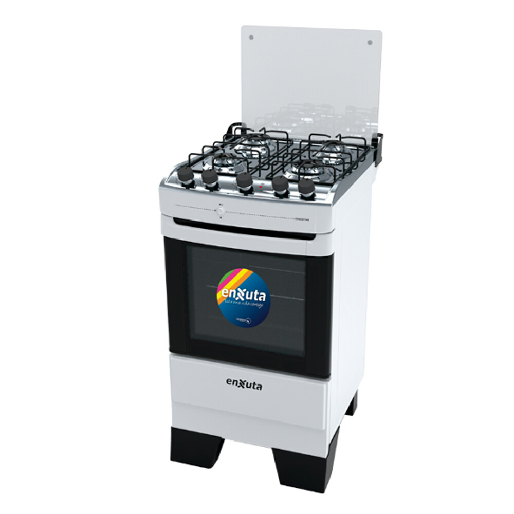 COCINA SUPERGAS 4 HORNALLAS BLANCA CON TERMOCUPLA Y GRILL Cocina Supergas 4 Hornallas Blanca Con Termocupla Y Grill