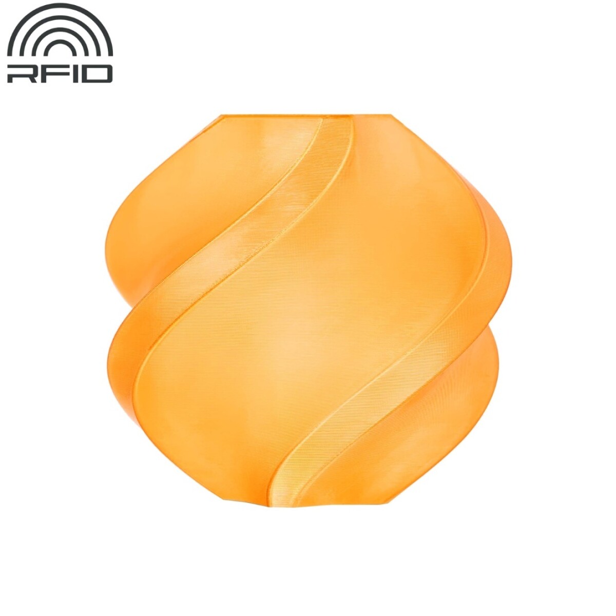 Filamento Bambu Lab PETG Translucent naranja 