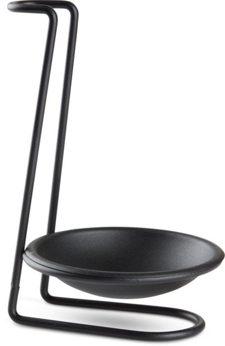 Soporte para cepillo de cocina ARNT Ø11xH18 cm negro 