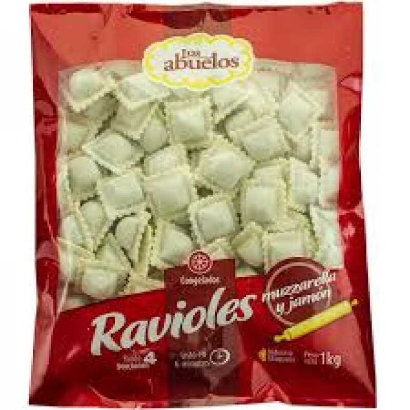 Ravioles jamón y muzarella 1kg Ravioles jamón y muzarella 1kg