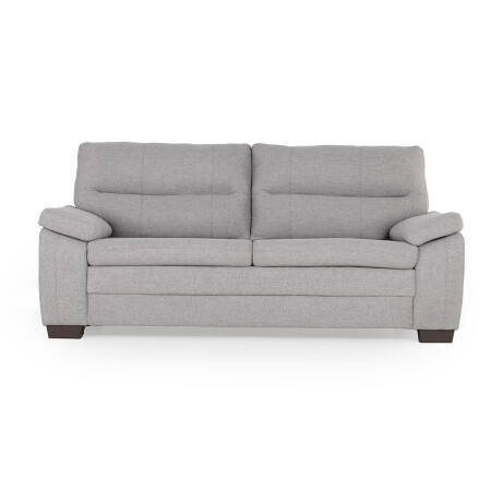 Sofá Adria (outlet) - Tela Rústica - 3 Cuerpos 14001 (Gris claro)