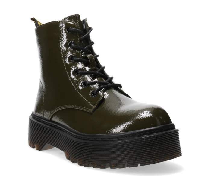 Bota WINY acordonada Green Patent