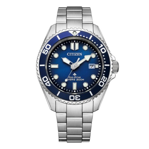 Reloj Citizen Eco-Drive BN0260-54L para hombre con correa de acero Azul