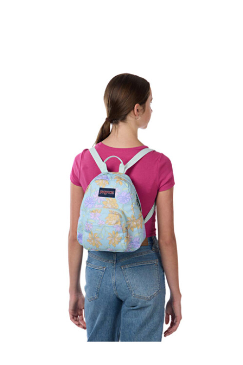 MOCHILA JANSPORT HALF PINT FADED FLORAL FRESH MINT