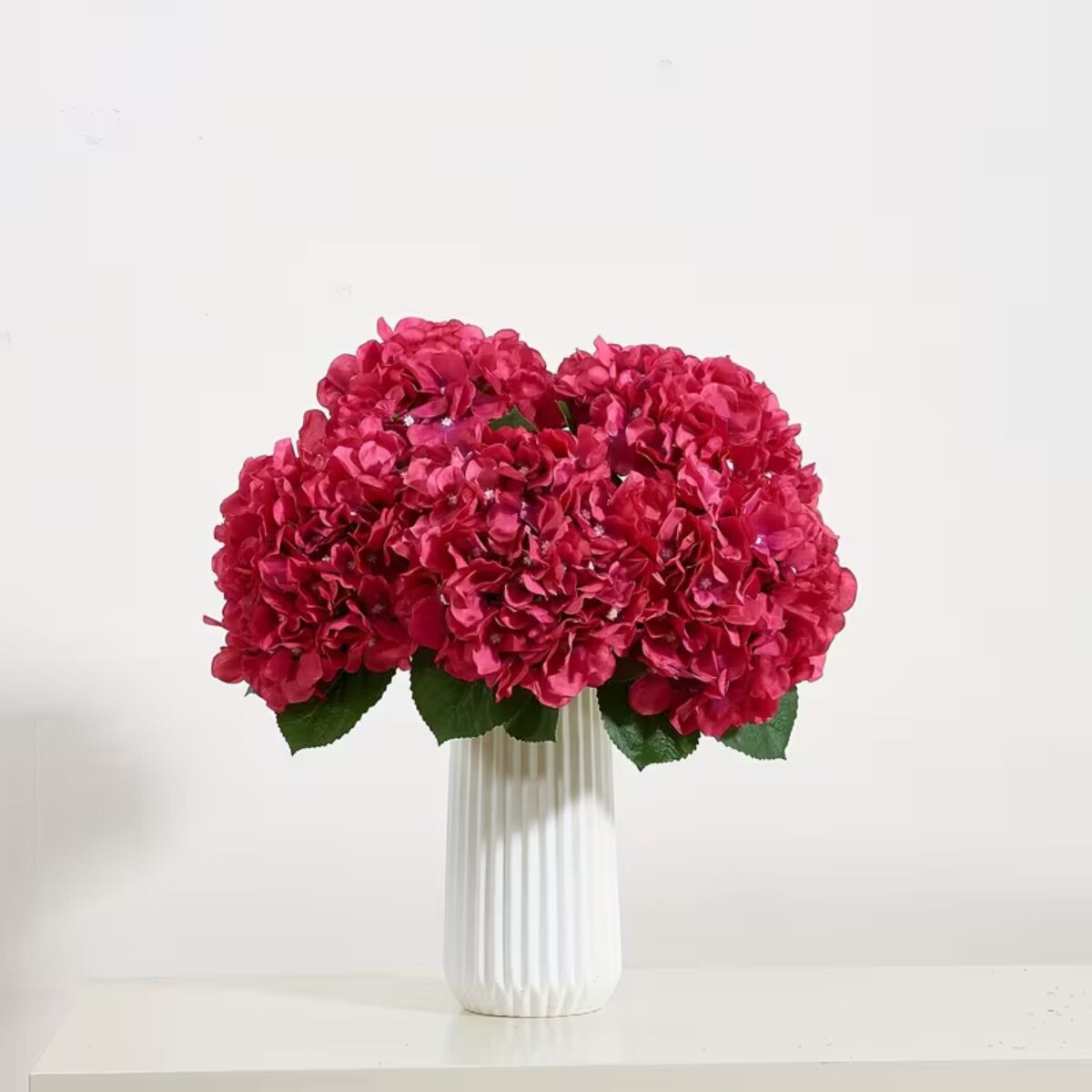 Flor Hortensia x1 - Fucsia 