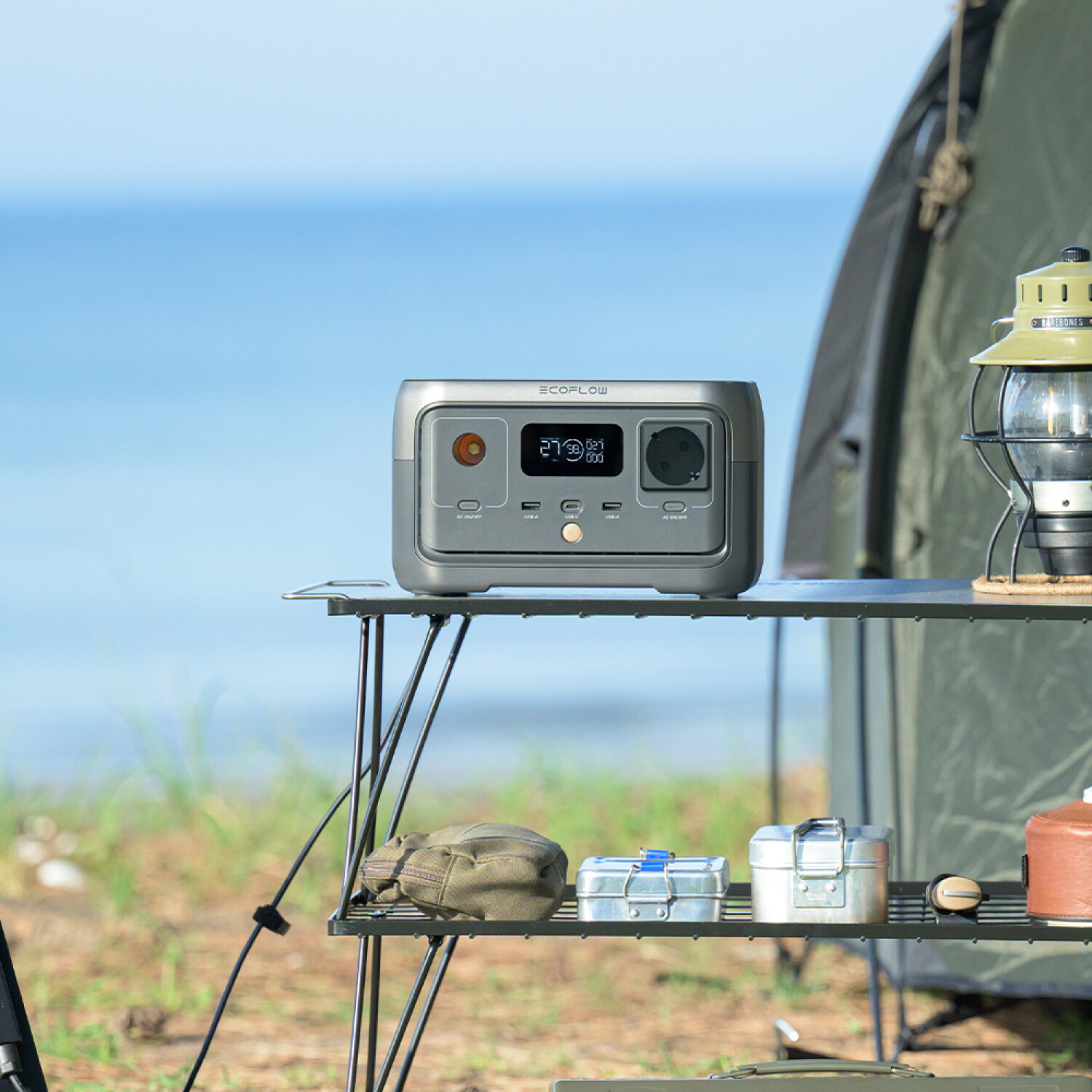 Batería portátil EcoFlow RIVER 2 para camping y outdoor