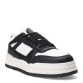 Championes de Hombre Push Blanco Serpiente - Negro