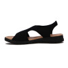 Sandalia Casual Elastizada Mujer Comfortflex Negro