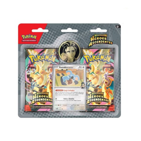 Pokémon 2-Pack Blister Heroes Ascendentes - Laureano Pokémon 2-Pack Blister Heroes Ascendentes - Laureano