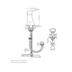 Griferia De Bidet Monocomando Linea Epuyen Fv Oro Mate GAMAS DE AMARILLO