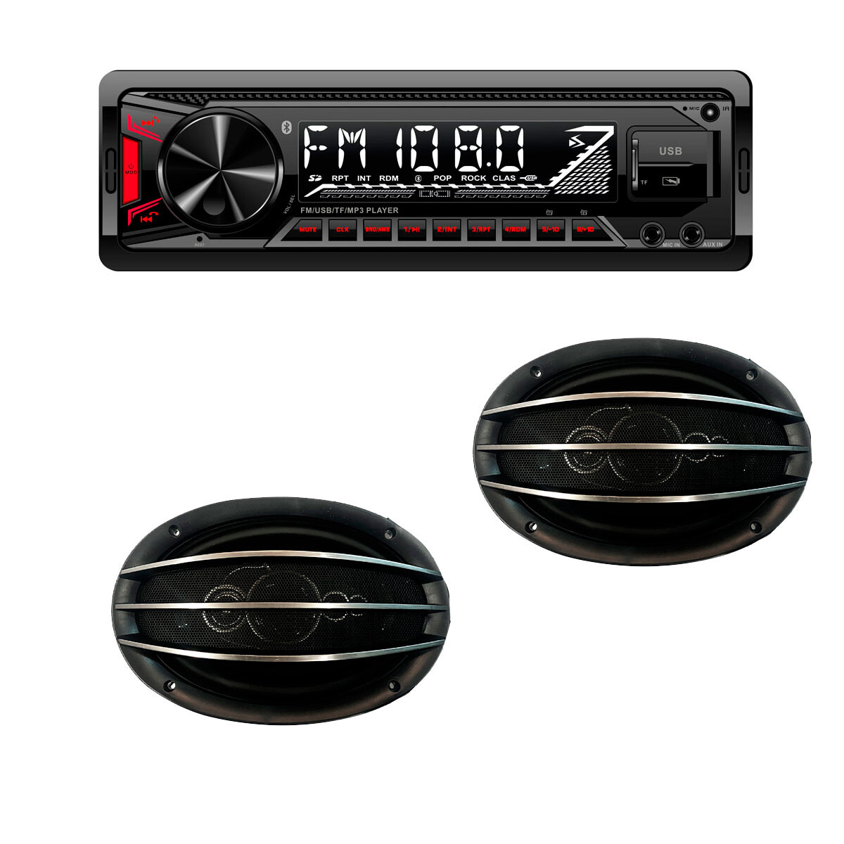 RADIO COMBO KIT RADIO SWC.1047 + PARLANTES SP.6994B 