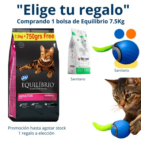 EQUILIBRIO GATO ADULTO 7.5 KGS Equilibrio Gato Adulto 7.5 Kgs