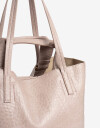 Shopper Shopper Con Doble Asa - Rosa Viejo