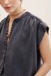 CAMISA MELI TENCEL Negro