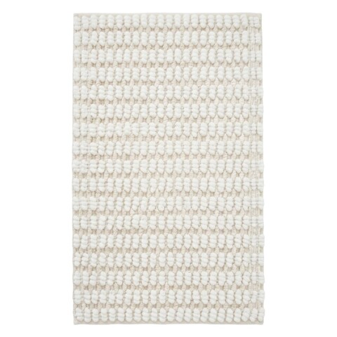 ALFOMBRA BLANCO COMB P/BAÑO 50X80CM Unica
