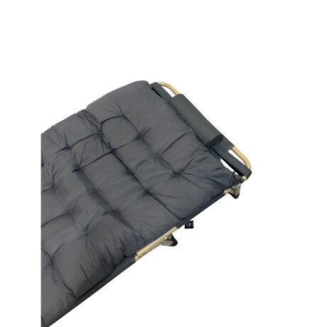 Catre Cama Plegable Acolchonada 193x68cm Azul