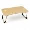 Mesa Laptop Cama Con Posa Vaso Beige