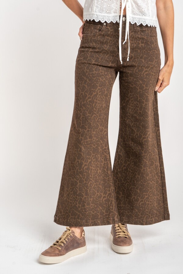 Jean Print Animal Print