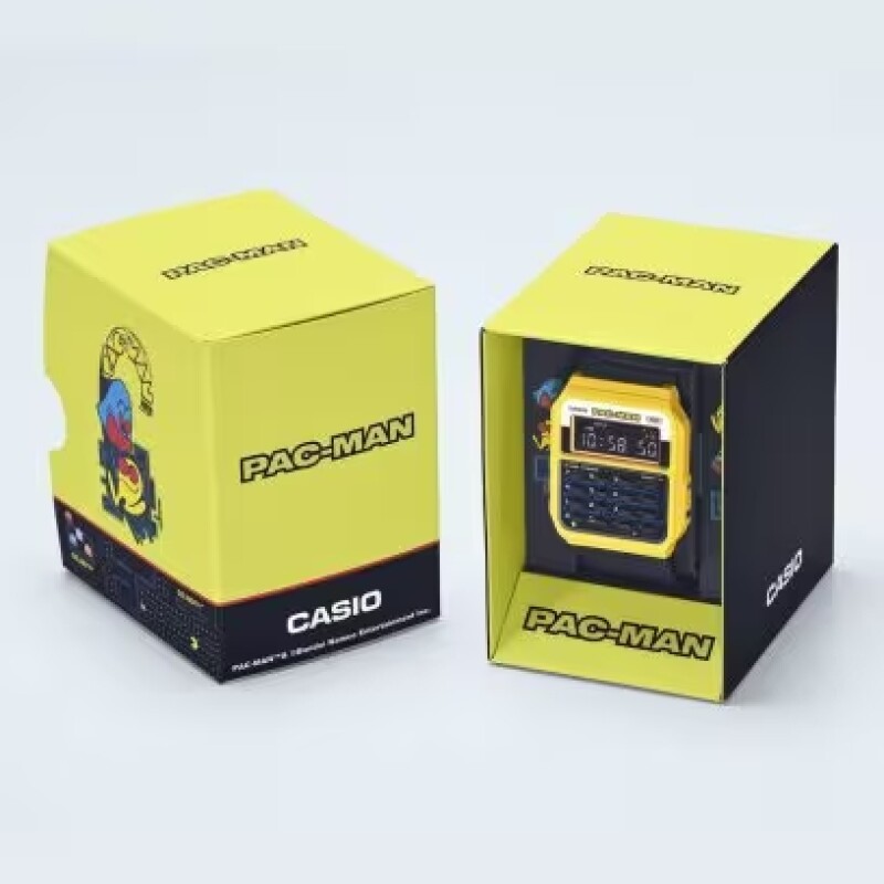 Reloj Casio Edición Limitada Pacman CA53WPC-1B Multicolor