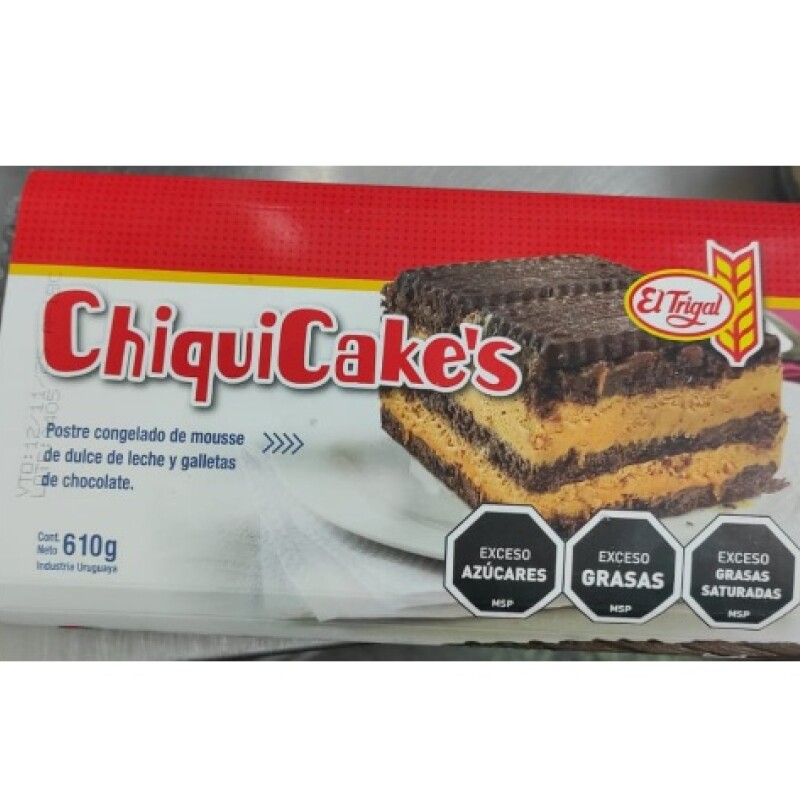 POSTRE CHIQUICAKES 610GRS POSTRE CHIQUICAKES 610GRS