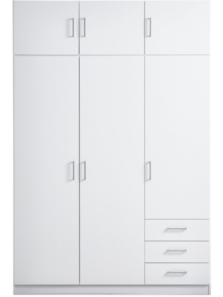 Armario FANDRUP 145x176 3 puertas 3 cajones bl Armario FANDRUP 145x176 3 puertas 3 cajones bl