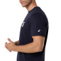 Polos Training Asics Logo Tee Hombre Midnight