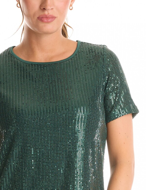 Blusa Lentejuelas VERDE