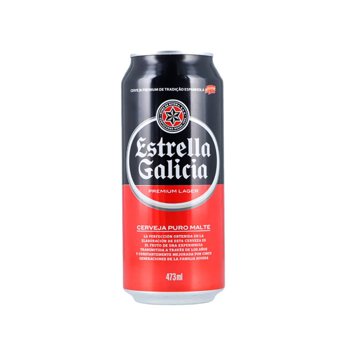 Cerveza ESTRELLA GALICIA 473 ml - Funda x12 