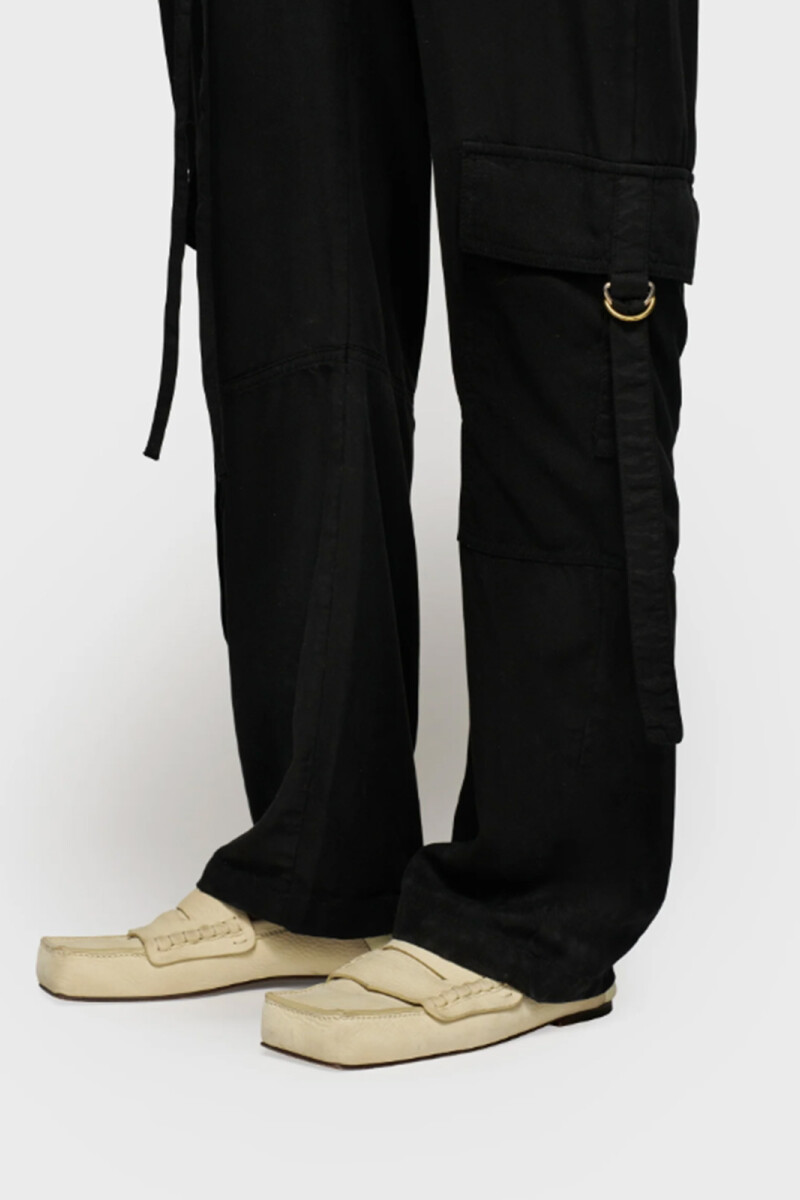 COMFORT JUMPSUIT TENCEL Negro