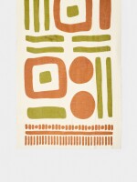 Pañuelo Estampado Con Lã crudo