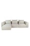 CORSO SOFA CORSO CHAISE IZQUIERDO 296X105X80CM TELA BEIGE