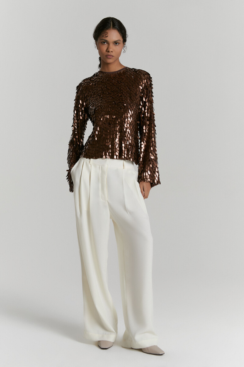REMERA PRIANKA Marron