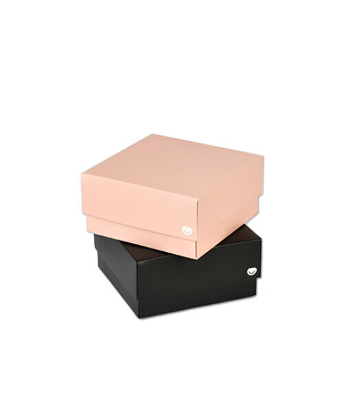 CAJA FANTASÍA 12x12x6 cm Laminada NEGRO